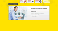 Desktop Screenshot of datenstick.de